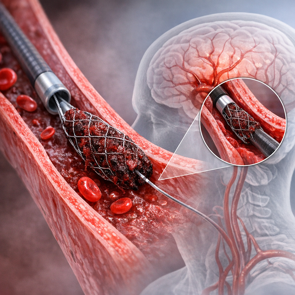 Trombectomia mecânica no AVC